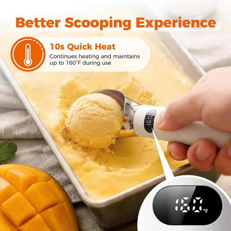 Electric Heated Ice Cream Spoon