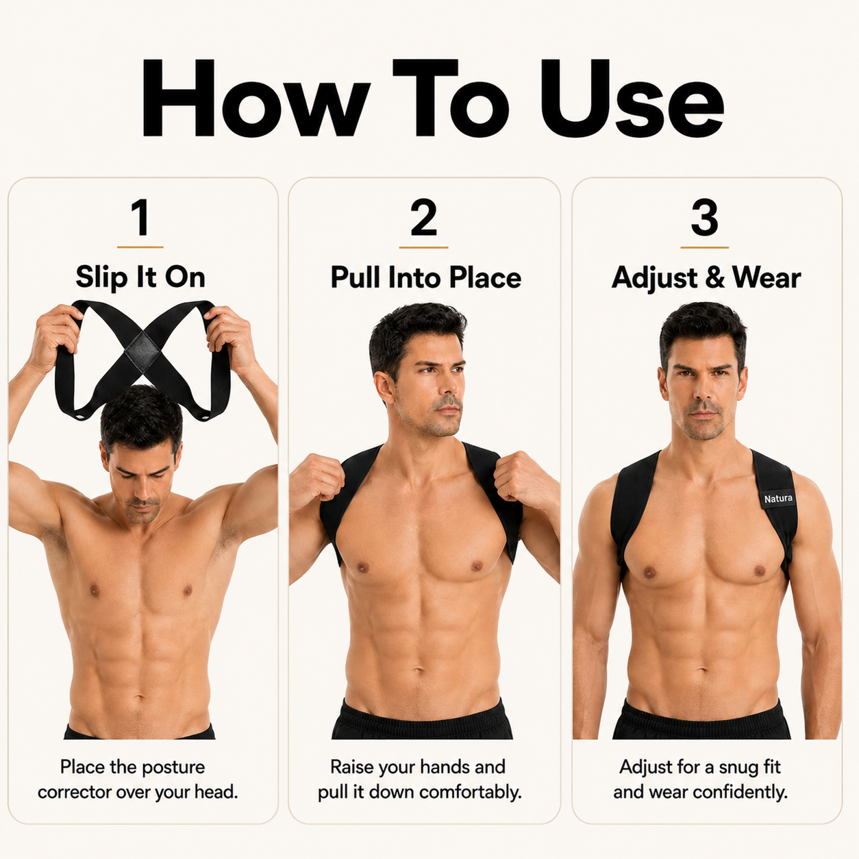 Natura - Posture Support Straps